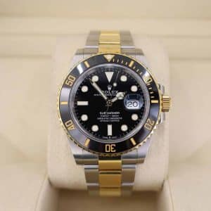 Rolex Submariner Date 18K Yellow Gold/Steel Black Dial 116613