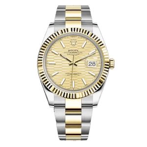 Rolex Datejust 126333  Golden (Oyster) Mens 41MM