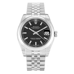 Rolex Datejust Black Dial 178240 Ladies 31MM