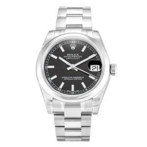 Rolex Datejust Black Dial 178240 Ladies 31MM