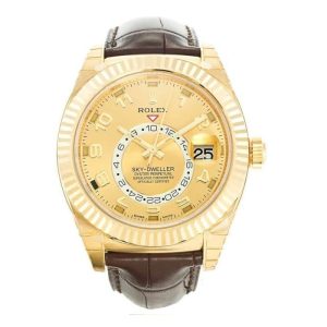 Rolex Sky-Dweller Gold 326138 Mens 42MM