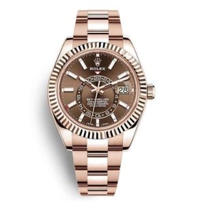 Rolex Sky-Dweller 326935 Chocolate Mens 42MM