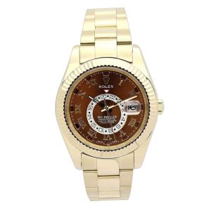 Rolex Sky-Dweller 326938 Yellow Gold Mens 42MM