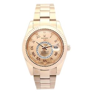 Rolex Sky-Dweller 326938 Champagne Mens 42MM