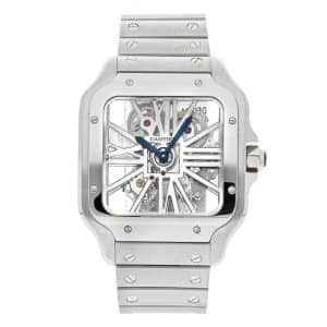 Cartier Santos de Cartier Skeleton 39mm Mens Watch