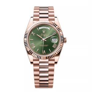 Rolex DayDate 18k Solid Rose Gold Watch 40mm