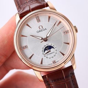 OMEGA DE VILLE Butterfly Elegant Series 40mm Moon Phase Watch