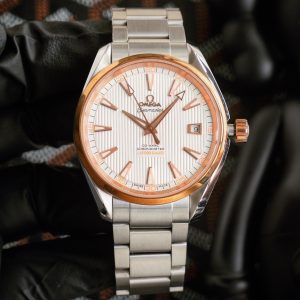 Omega Seamaster Aqua Terra 150M 41.5mm red gold on steel