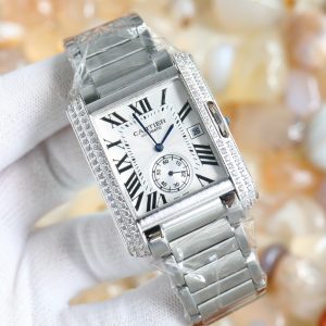 Cartier tank WT100008 30mm Quartz Watch