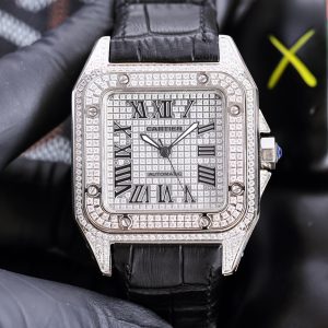 Cartier Santos 100 42mm Dia Men Watch
