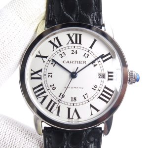 Cariter  Ronde Solo Date 42mm SS/LE White Dial Men Watch