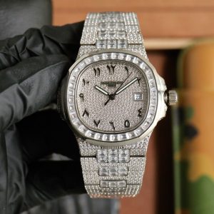 Patek Philippe NAUTILUS  series all diamond 5719 watch