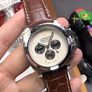 Panerai PAM121 leather strap ASIA7750 automatic mechanical men's watch