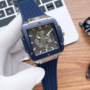 Hublot SQUARE BANG UNICO series 821.NL.5170.RX watch men's 42mm