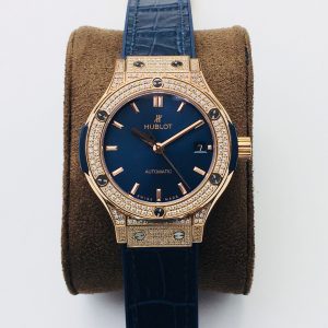 Hublot Classic Fusion Series 38MM Gold Diamond Case 38mm Women