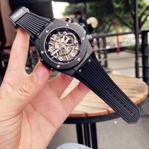 Hublot BIG BANG series 411.NM.1170.RX ceramic bezel watch Men's 45mm
