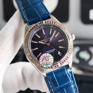 Breitling mechanical chronograph series A10380611C1P1 watch Ladies 36mm