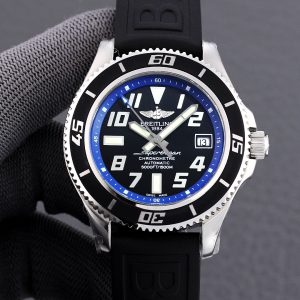 Breitling Super Ocean Series A1736402.BA30 (Diver Pro Deep Diving Rubber Strap) Watch men 42mm