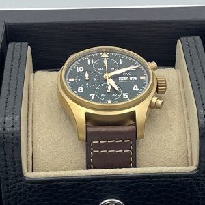IWC Pilot's Watch Chronograph Spitfire Bronze Spitfire Bronze Case Pilot's Chronograph